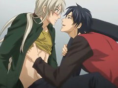 Horny anime gay gets asshole fucked