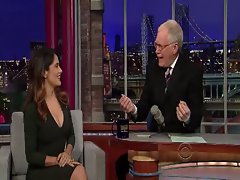 Salma Hayek - Letterman Show