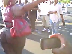 Spicee Cajun: OMG! HUGE Black Ass BBW in Public - Ameman