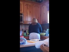 My Mom in the Kitchen