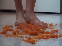 Barefoot Food Crushing