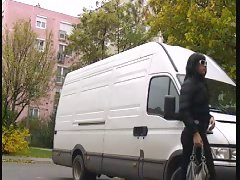 Girl and car