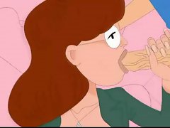 Cartoon porn movie with Daria and Denice The Minace