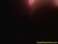 Sweet party chicks hard fucked at a big party and oral