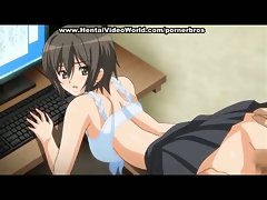Anime hot slut loves pumping some big hard dick