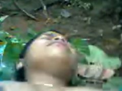 Indian Sweet  village girl fucked outside