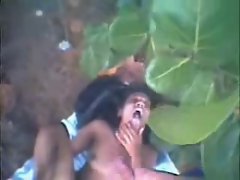 Having fun outdoor with horny indian teen. Amateur