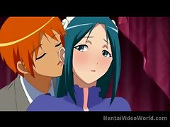 He fucks busty innocent hentai girl hard