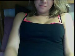 Attractive Blond Masturbate on Chatroulette